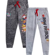 Pants Nickelodeon Nickelodeon Boys’ Paw Patrol Sweatpants – Pack Chase and Marshall Fleece Jogger Pants 5-7 2T, Paw Patrol/Blue/Red