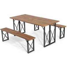 Tables Costway 6-Person Dining Set