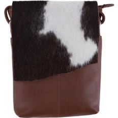 Bags ILI Western Leather Cow Print Crossbody Purse Women