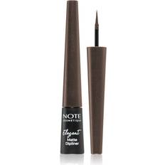 Makeup Note Cosmetique Elegant Matte Dipliner Flytande Eyeliner - Coffee Brown