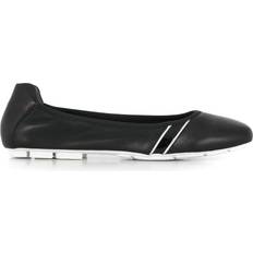 Hogan Low Shoes Hogan H511 flat ballerina pumps women Rubber/Fabric/Calf Leather 36,5 Black