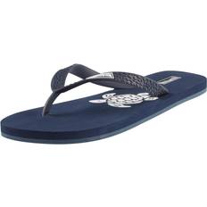 Pantofole e Sandali Vilebrequin Men Beach Flip Flops Turtle - Copp Blue