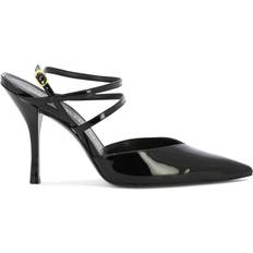 Bred Højhælede sko Stuart Weitzman Strapeze 100 Pump - Sort