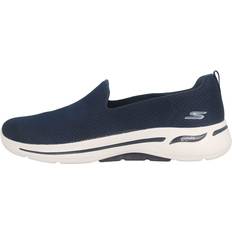 Womens go walk arch fit Skechers Womens Navy Go Walk Arch Fit Grateful Trainers