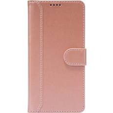 Apple iPhone 7/8 Covers med kortholder MAULUND iPhone SE 2022 2020 8 7 Cover m. Pung Lodret Syning Rose Gold