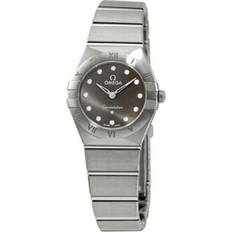 Omega Dam Armbandsur Omega Damklocka 131.10.25.60.56.001 Constellation 25Mm