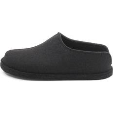 Haflinger Flair Smily Unisex Carpet Slippers, black Größe black