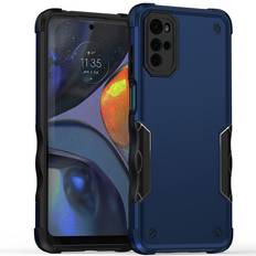 MAULUND Motorola Moto G22 Hybrid Tough Case Blue