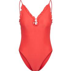 A Swimsuits Pieces Blua Swimsuit Red