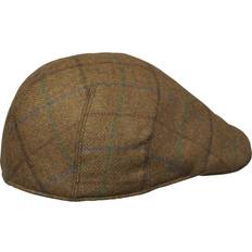 Chevalier Herre Tilbehør Chevalier Dalton Tweed Sixpence Cap - Eg Sort Checked