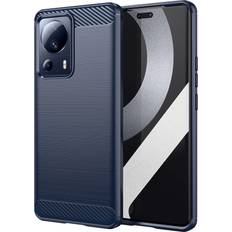 MAULUND Xiaomi 13 Lite Brushed Carbon Cover Blå