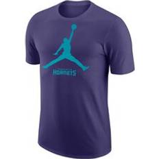 Jordan T-shirts Jordan Charlotte Hornets Essential NBA-T-shirt til mænd lilla