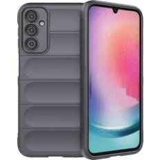 MAULUND Samsung Galaxy A24 Fleksibelt Plastik Mørkegrå