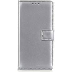 MAULUND Samsung Galaxy A73 5G Læder Cover m. Pung Sølv