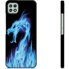 Samsung galaxy a22 MTP Products Samsung Galaxy A22 5G Skyddsskal Blå Elddrake