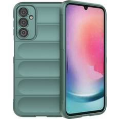 MAULUND Samsung Galaxy A24 Skal Flexibel Plast Grön