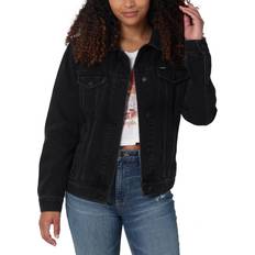 Wrangler Women Outerwear Wrangler Wrangler Women's Relaxed Fit Memory Maker Jean Jacket, Carbon