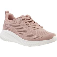 Skechers Zapatillas Bobs Squad Chaos - Rosado Blush