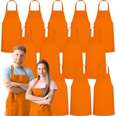 Green Lifestyle 12 Pack Bib Orange Apron Orange