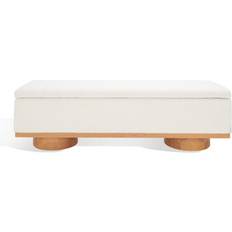 Polyester Benches Joss & Main Morje Flip Top Storage Bench