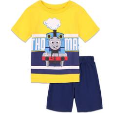 Children's Clothing Thomas & Friends Thomas & Friends Tank Engine Little Boys Graphic T-Shirt and Shorts Outfit Set Yellow