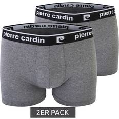 Dam - Gråa Kalsonger Pierre Cardin 2er pack boxershorts unterwäsche unterhose grau Grau