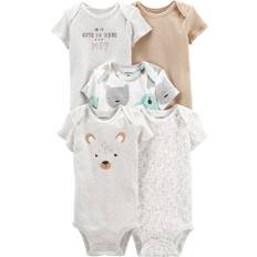 Carter's Carter's Baby Boy Multi Pack Bodysuits Is it cute in here, Preemie