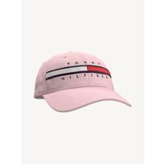 Tommy Hilfiger Caps Children's Clothing Tommy Hilfiger Babies' Flag Stripe Logo Baseball Cap Pink 12-18M Blushing Bride