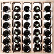 Wall Wine Racks Caverack S2OAK ALDA Wine Rack 60x60cm