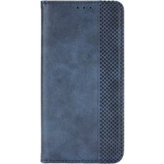 MAULUND Xiaomi Redmi Note 11 Pro 11 Pro plus Vintage Look Leather Wallet Case Blue