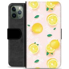 Apple iPhone 11 Pro Plånboksfodral MTP Products iPhone 11 Premium Plånboksfodral Citronmönster