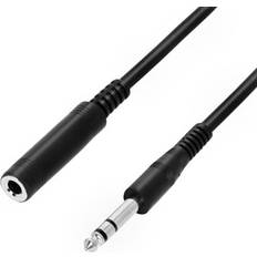 Adam Hall Balanced Cable Jack female TRS to Jack TRS Adam