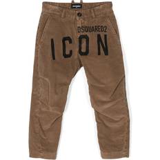 DSquared2 Broek Met Icon-Print - Bruin