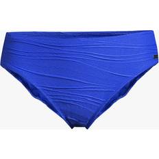 Vrouw - XS Zwembroeken Fantasie Beach Waves Mid Rise Bikini Brief - Bleu