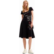 Hombre Vestidos rebaja Desigual Broadway Road Dresses Black