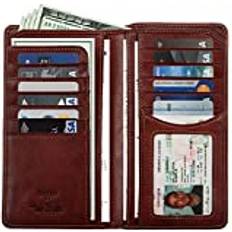 Tony Perotti Leather Wallets for Men Checkbook Wallet Italian