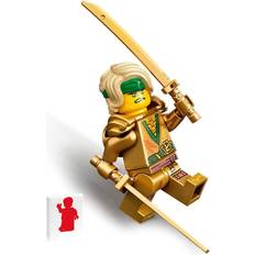 LEGO LEGO NINJAGO Legacy Minifigure Lloyd Golden Ninja with Dual Swords 71735