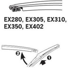 Wiper Equipment TRICO Wischerblätter TR EX310