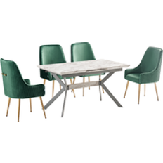 Green Dining Sets Life Interiors Soho Blaze LUX Dining Set