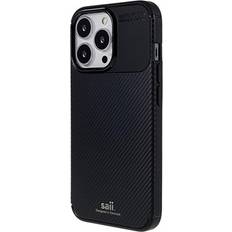 Karbonfiber iPhone 13 Pro Max TPU Cover Sort