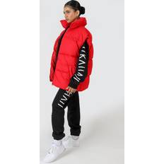 Red Vests Kaiia Longline Oversized Gilet Red