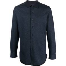 Cashmere - Men Shirts Brioni jersey button-down shirt men Cashmere/Cotton/Wool Blue