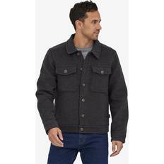 Patagonia Mens Melton Wool Trucker Jacket, Hope Basin Green