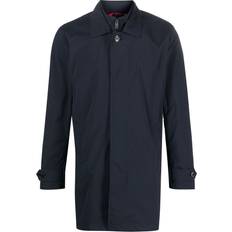 Blue - Unisex Coats FAY Fay single-breasted coat unisex Polyester/Polyester/Spandex/Elastane Blue