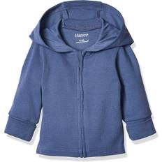 Babies Hoodies Hanes Hanes baby girls Ultimate Zippin Knit Hoodie Hooded Sweatshirt, Dark Blue, 6-12 Months