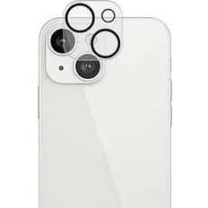 iPhone 15 Plus Kameralinsskydd Härdat Glas Silk Printing HD