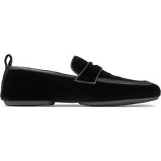 Loafers Jimmy Choo Buxton velvet loafers men Silk/Viscose/Rubber/Fabric/Lambskin Black