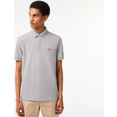 Lacoste Stretch Polo Shirts Lacoste Smart Paris Polo Shirt Stretch Cotton Grey Chine