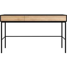 Eg - Sort Sengebord Ethnicraft Blackbird Skrivebord Sort Eg 2 Skuffer Sengebord