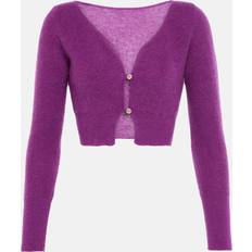 Purple Cardigans Jacquemus Purple Le Papier 'Le Cardigan Alzou' Cardigan 680 Dark Purple FR